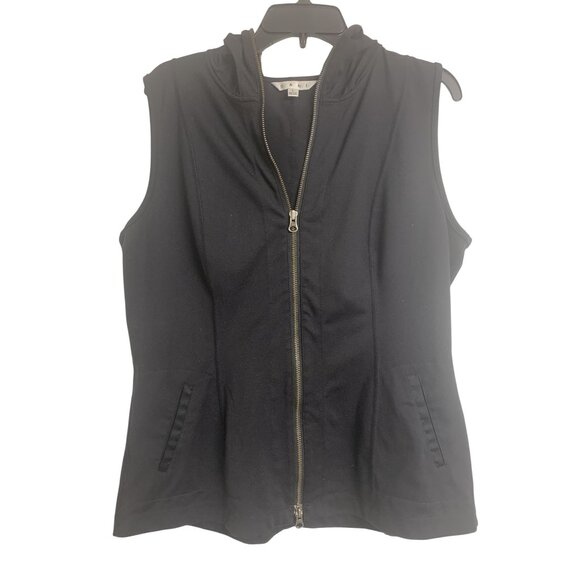 Cabi Style # 403 Full Zip Hooded Vest Size L - Picture 1 of 7